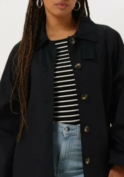 donkerblauwe another label mantel romee coat