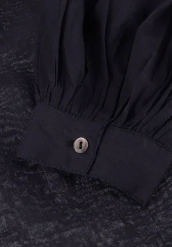 donkerblauwe antik batik blouses ange blouse