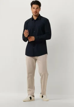 donkerblauwe boss black klassiek overhemd p-hank-s-kent-c1-222