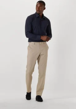 donkerblauwe boss black klassiek overhemd p-hank-kent-c1-222