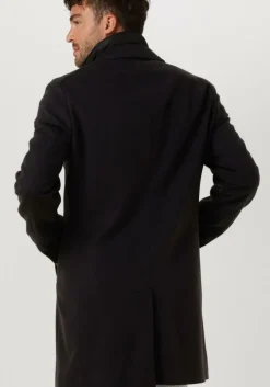 donkerblauwe boss black mantel h-hyde-bib-234