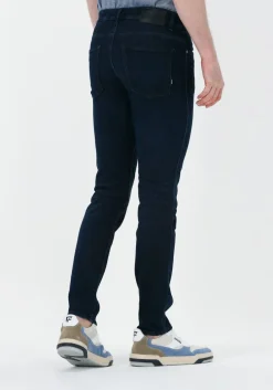 donkerblauwe boss black slim fit jeans delaware 10263151 01