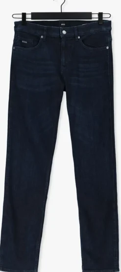 donkerblauwe boss black slim fit jeans delaware 10263151 01