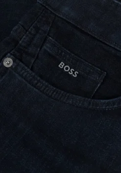 donkerblauwe boss black slim fit jeans delaware 10263151 01