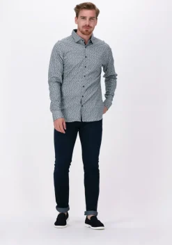 donkerblauwe boss black slim fit jeans delaware 10263151 01