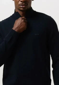 donkerblauwe boss black trui marlo