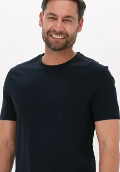 donkerblauwe boss black t-shirt tessler 150