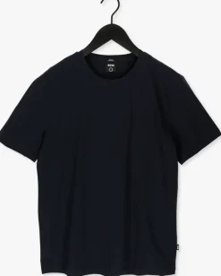donkerblauwe boss black t-shirt tessler 150