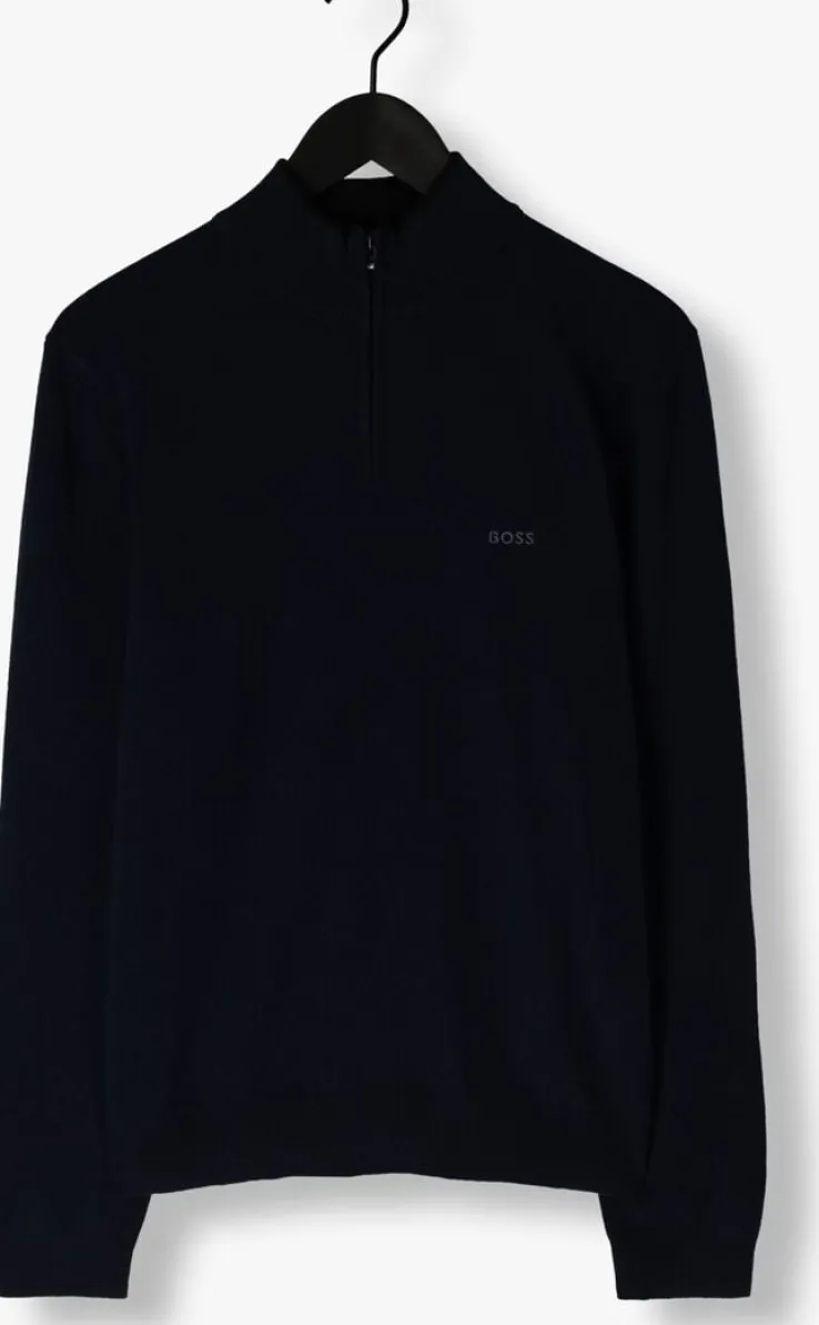 donkerblauwe boss black trui emarlo