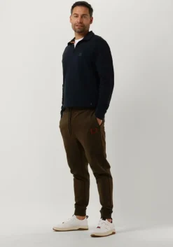 donkerblauwe boss orange sweater zetrust