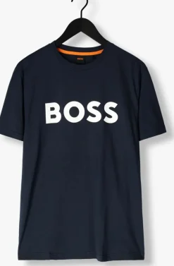 donkerblauwe boss orange t-shirt thinking_1