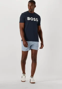 donkerblauwe boss orange t-shirt thinking_1