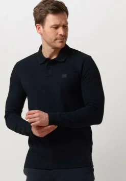 donkerblauwe boss orange polo passerby