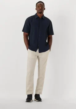 donkerblauwe boss orange casual overhemd rash_2