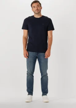 donkerblauwe boss orange t-shirt tales