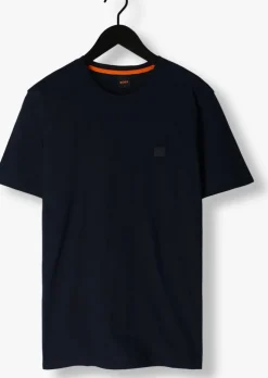 donkerblauwe boss orange t-shirt tales