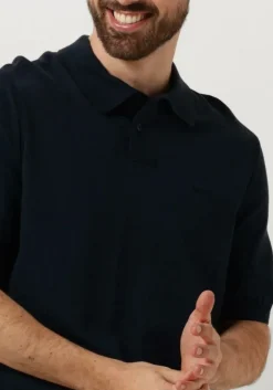 donkerblauwe boss orange polo asac_p