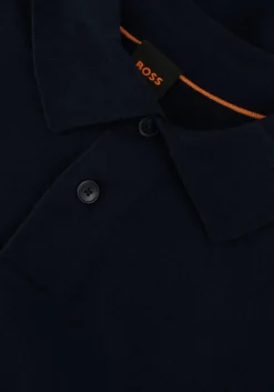 donkerblauwe boss orange polo asac_p