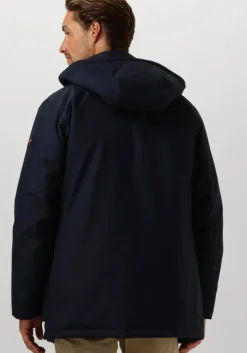 donkerblauwe boss orange parka's osiass