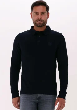 donkerblauwe boss orange polo passerby 10242645 01