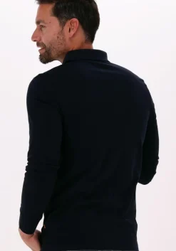 donkerblauwe boss orange polo passerby 10242645 01