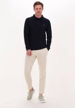 donkerblauwe boss orange polo passerby 10242645 01