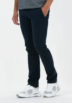 donkerblauwe boss orange chino schino-slim d