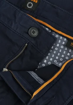 donkerblauwe boss orange chino schino-slim d