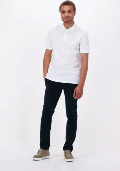 donkerblauwe boss orange chino schino-slim d