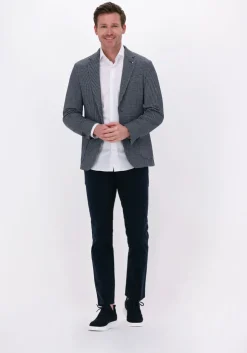 donkerblauwe boss orange chino schino-slim d