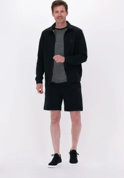 donkerblauwe boss t-shirt teometric