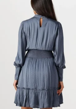 donkerblauwe bruuns bazaar mini jurk berry dress