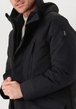 donkerblauwe butcher of blue parka's galena mk.2 3in1 jacket