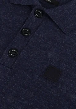 donkerblauwe butcher of blue polo lt clifden polo