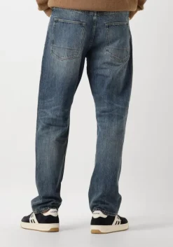 donkerblauwe butcher of blue straight leg jeans berkley loose ozone denim