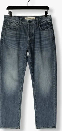donkerblauwe butcher of blue straight leg jeans berkley loose ozone denim