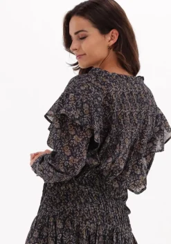 donkerblauwe by-bar blouses daniek sanjay blouse