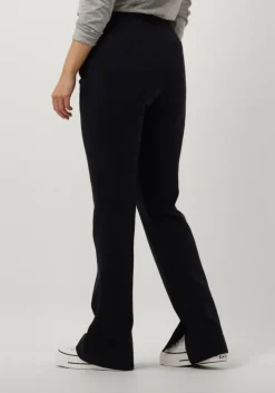 donkerblauwe by-bar flared broek lowie pant
