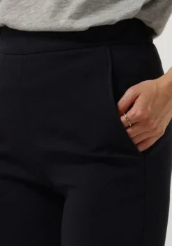 donkerblauwe by-bar flared broek lowie pant