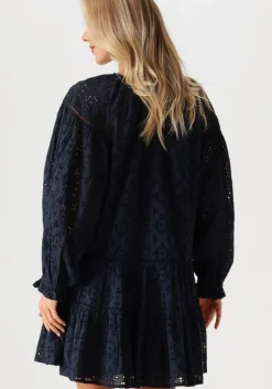 donkerblauwe by-bar jurken inez dress