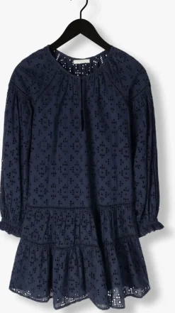 donkerblauwe by-bar jurken inez dress