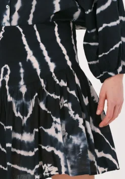 donkerblauwe by-bar minirok jamie tie dye skirt