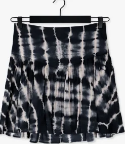 donkerblauwe by-bar minirok jamie tie dye skirt