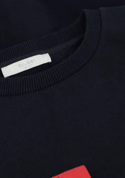 donkerblauwe by-bar sweater bibi salut sweater