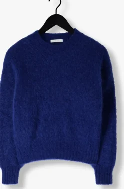 donkerblauwe by-bar trui sonny pullover