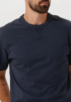 donkerblauwe calvin klein t-shirt badge regular tee