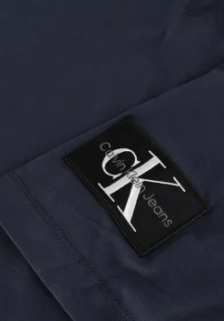 donkerblauwe calvin klein t-shirt badge regular tee