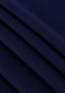 donkerblauwe calvin klein sweater superior wool crew neck sweater