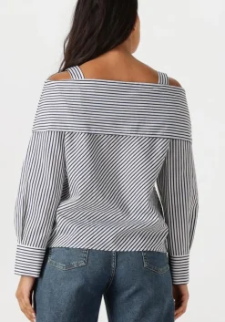 donkerblauwe caroline biss blouses 1681