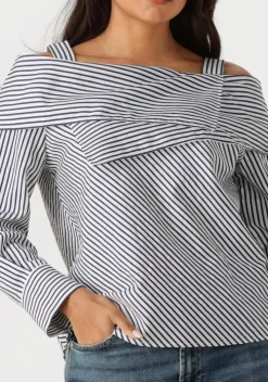 donkerblauwe caroline biss blouses 1681